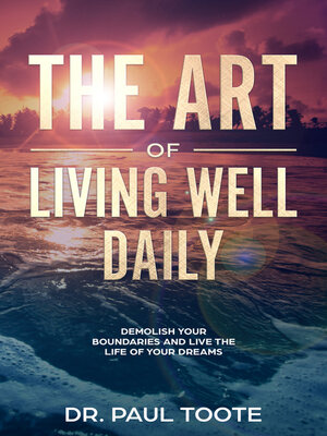 cover image of The Art of Living Well Daily
